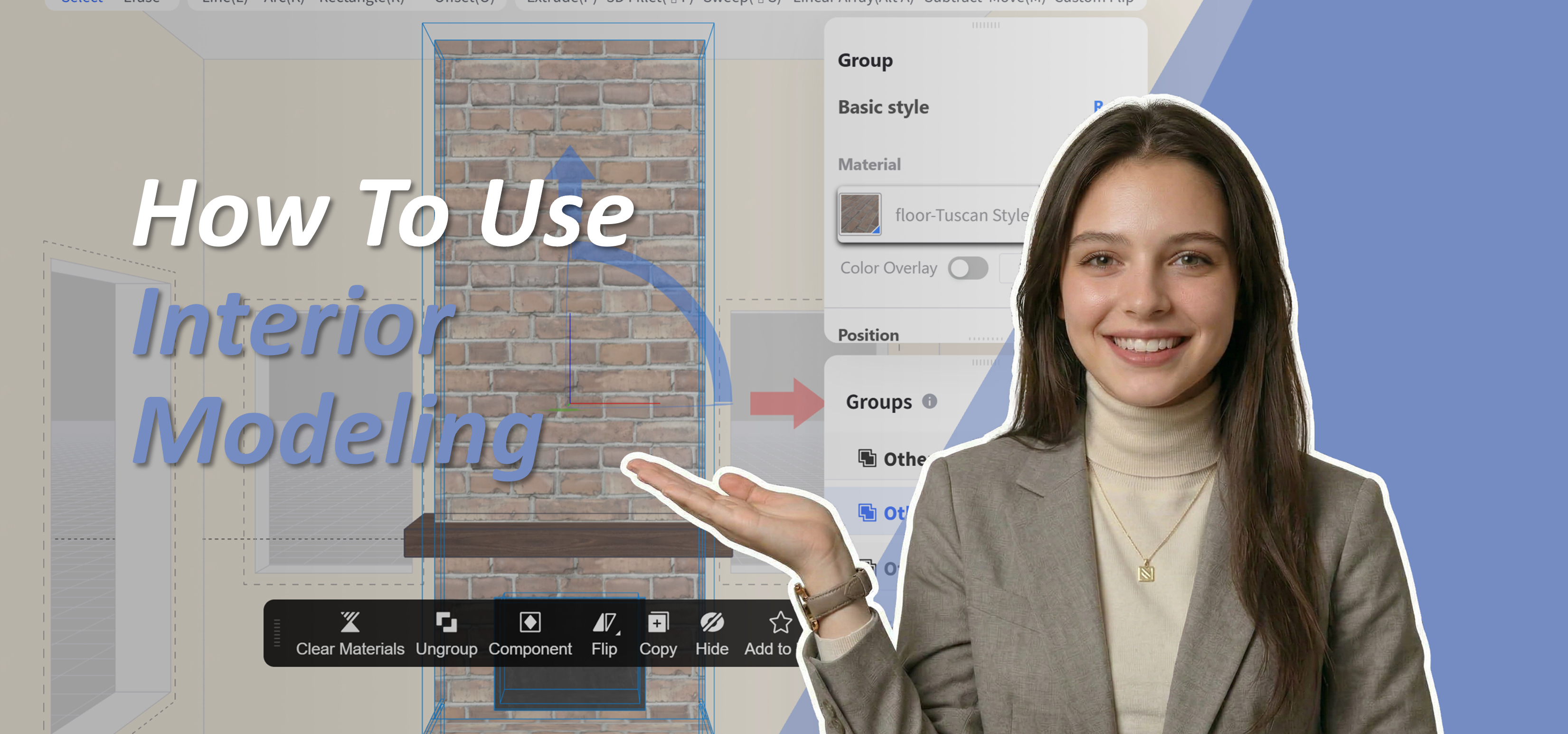 Modélisation intérieure | Tutoriel Homestyler Intermédiaire