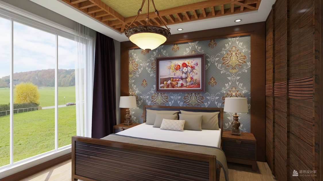 北京市富力又一城147平米东南亚3居